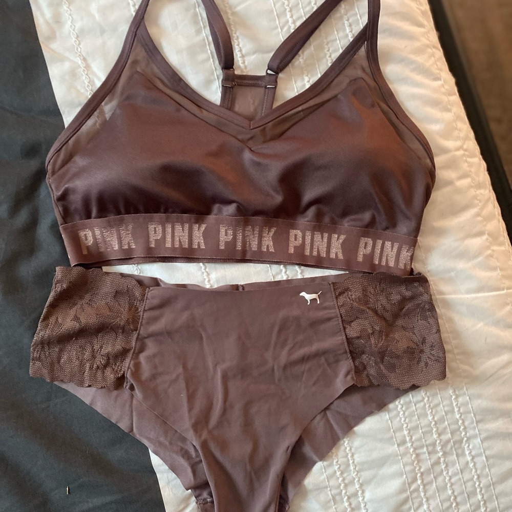 PINK Victoria’s Secret bra & pant set